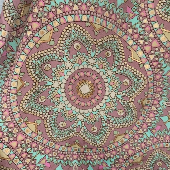 Aiala Boutique NWT Wide Leg Mandela Print Boho Spaghetti Straps Jumpsuit Onesize - Picture 4 of 12